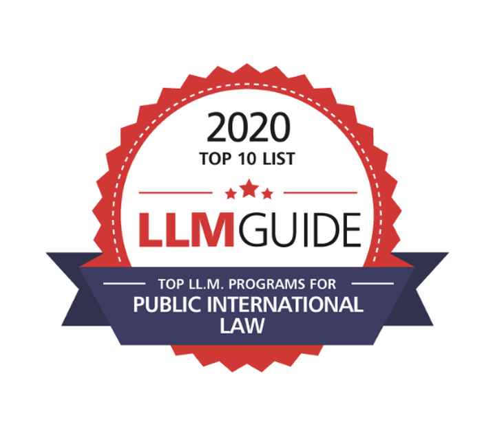 Top LLM programs Public International Law