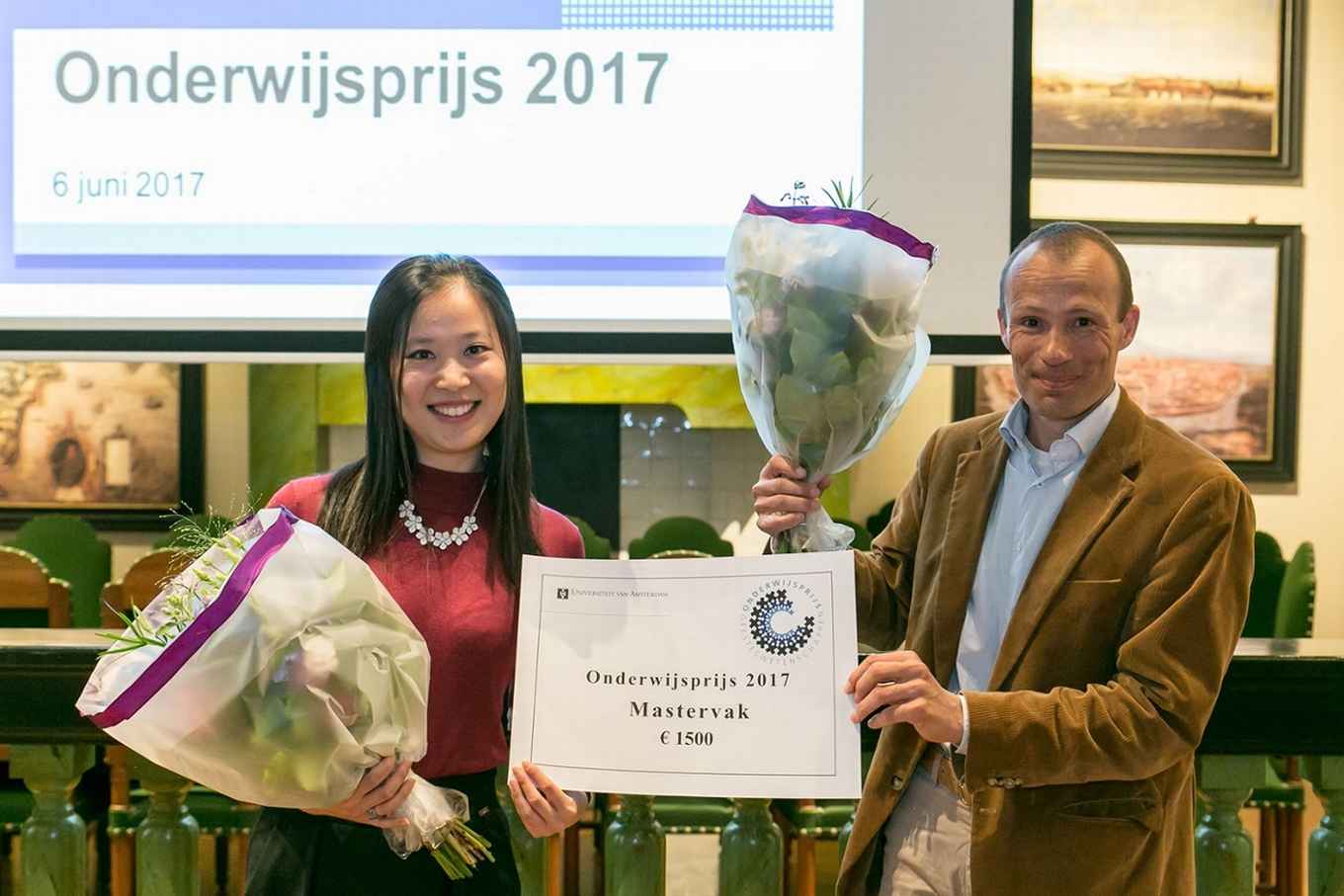 Beste mastervak - Onderwijsprijs 2017